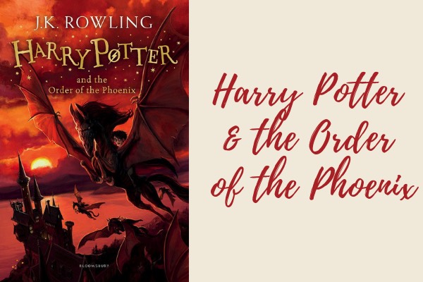 harry potter and the order of the phoenix book - list of harry potter books