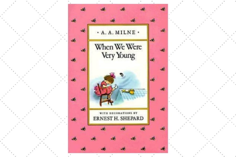 best children's poetry books When We Were Very Young by author AA Milne