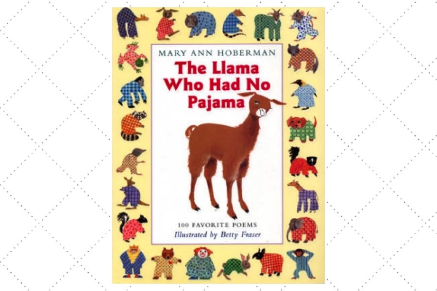 children's poetry books online The Llama Who Had No Pajama by Mary Ann Hoberman