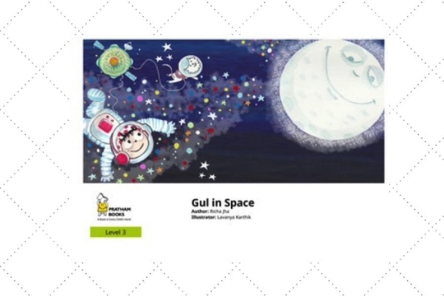 english poetry book for kids Gul in Space by author Richa Jha