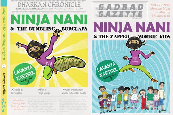 an award winning book series ninja rani harry potter