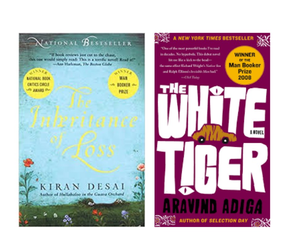 award winning books by indian authors white tiger, inheritance