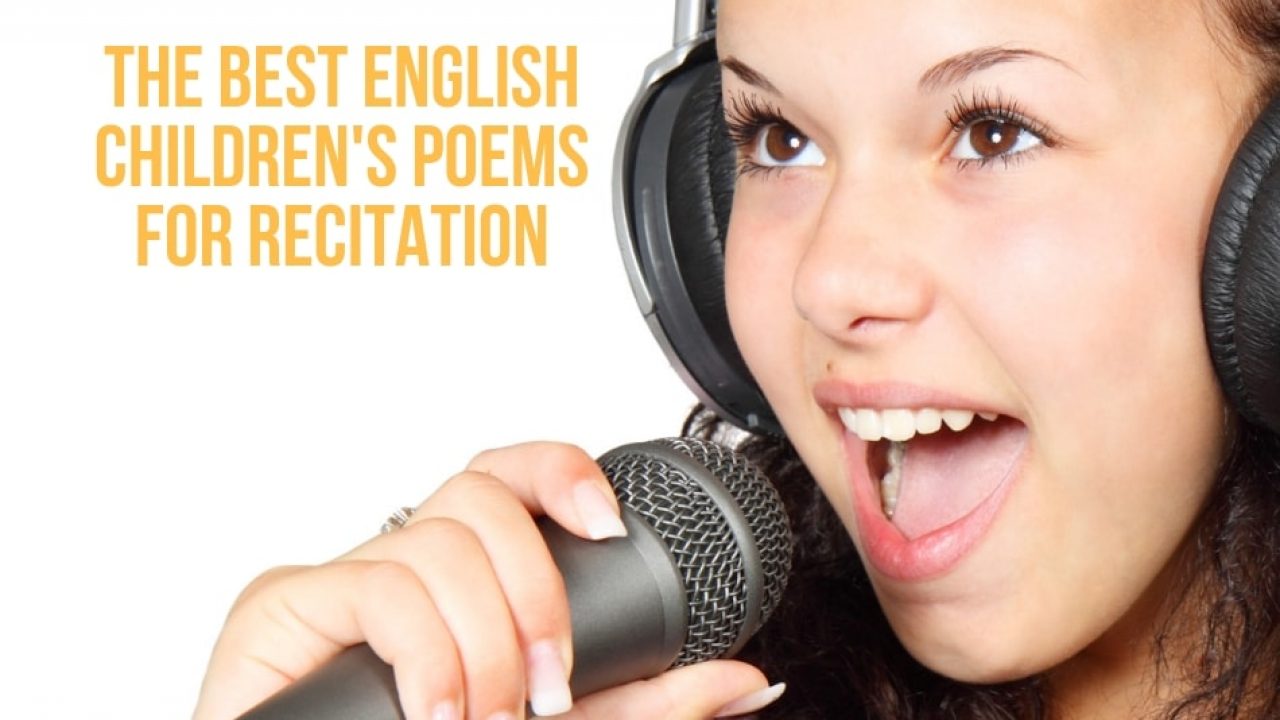 Poems For Recitation In English