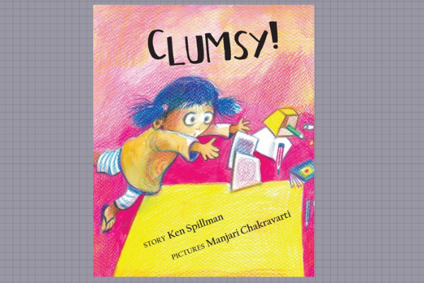 Clumsy book by author Ken Spillman