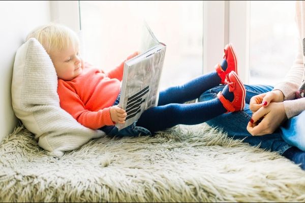 child reading