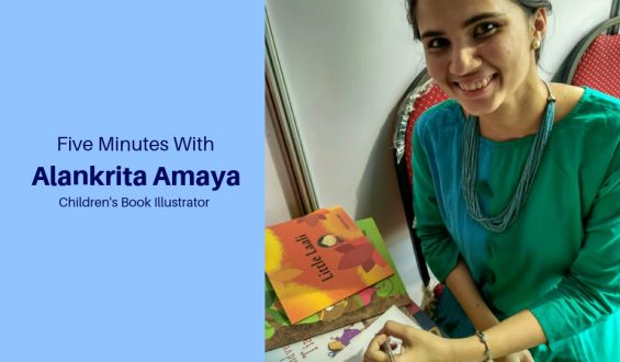 5 Minutes with Illustrator Alankrita Amaya