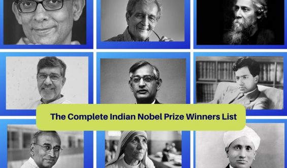 The Complete Indian Nobel Prize Winners List!