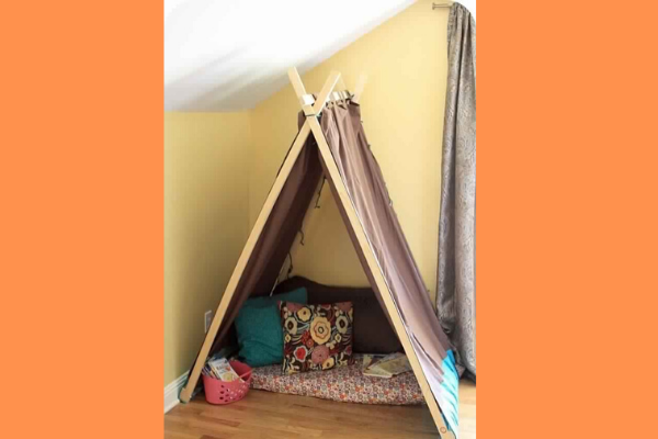 reading corner for kids Get a tent