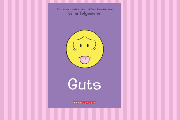 Best Books Of 2019 Guts by author Raina Telgemeier
