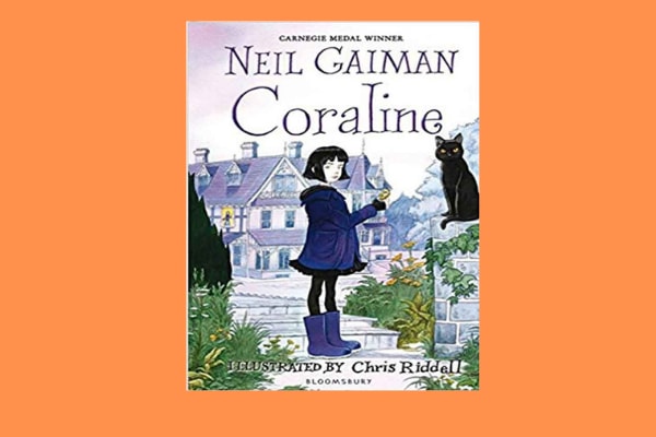 Coraline by author Neil Gaiman
