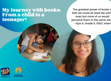 “My journey with books” – Siya A, 9th Grader Reflects on Her Love for Books!
