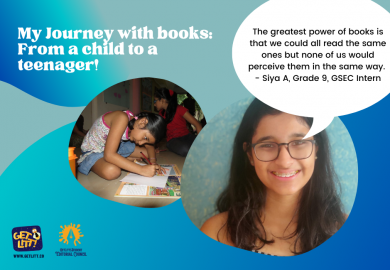 “My journey with books” – Siya A, 9th Grader Reflects on Her Love for Books!