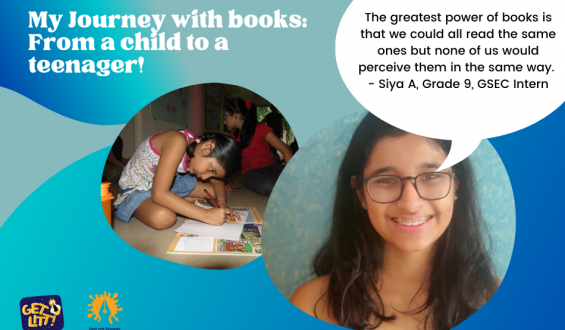 “My journey with books” – Siya A, 9th Grader Reflects on Her Love for Books!